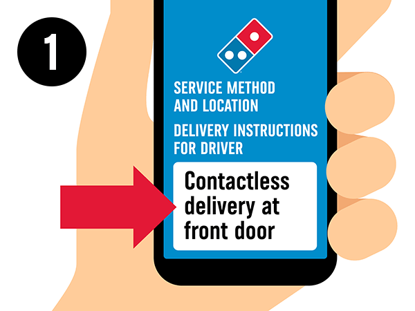 Driving Directions To Domino S Contactless Delivery