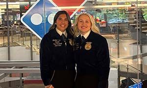 National FFA Officers Visit Domino’s Michigan Facilities