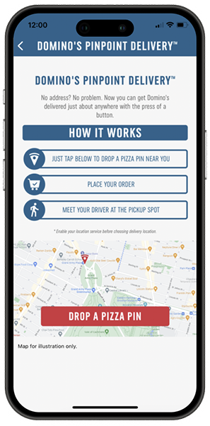 Domino's Pinpoint Delivery